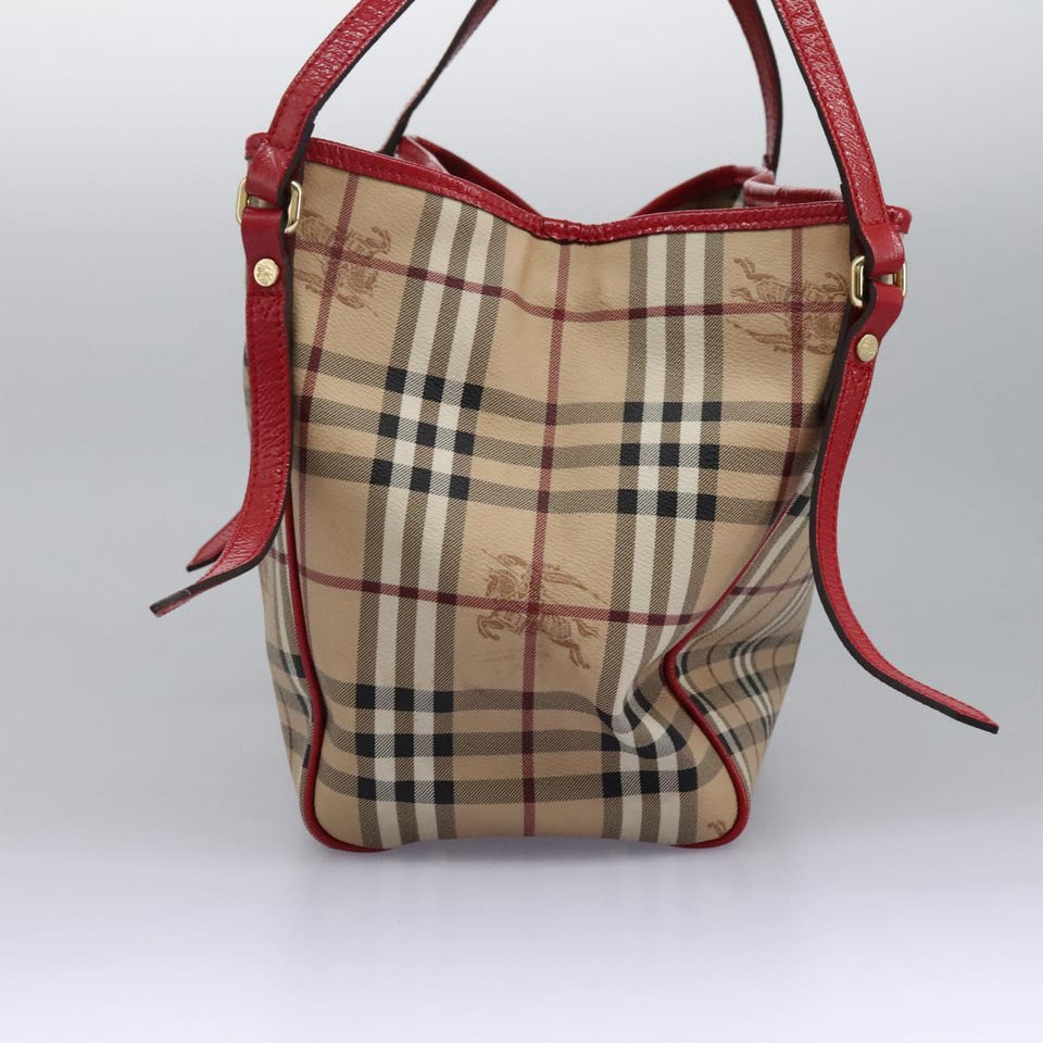 Burberry Nova Check Beige Canvas Shoulder Bag ( )