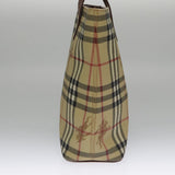 Burberry Nova Check Beige Canvas Tote Bag ( )