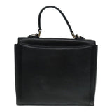 Burberry - Black Leather Handbag ( )