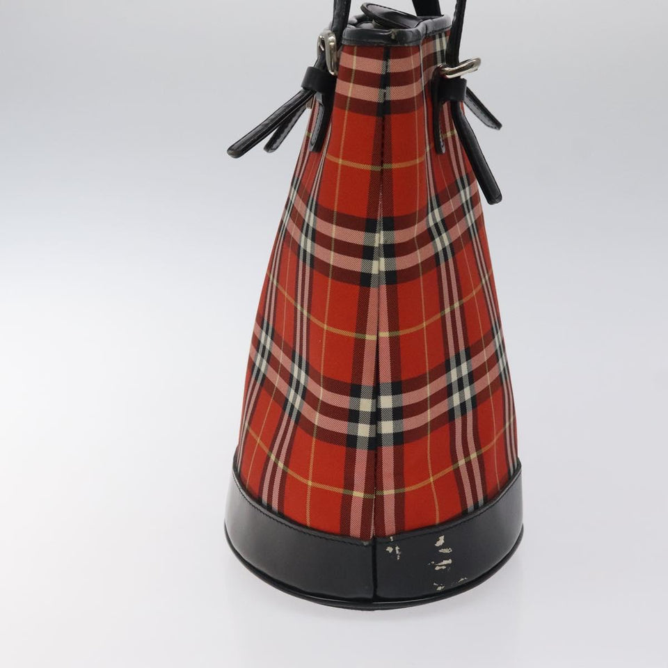 Burberry Blue Label Red Canvas Handbag ( )