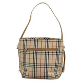 Burberry Blue Label Beige Canvas Shoulder Bag ( )