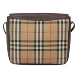 Burberry Nova Check Beige Canvas Shoulder Bag ( )