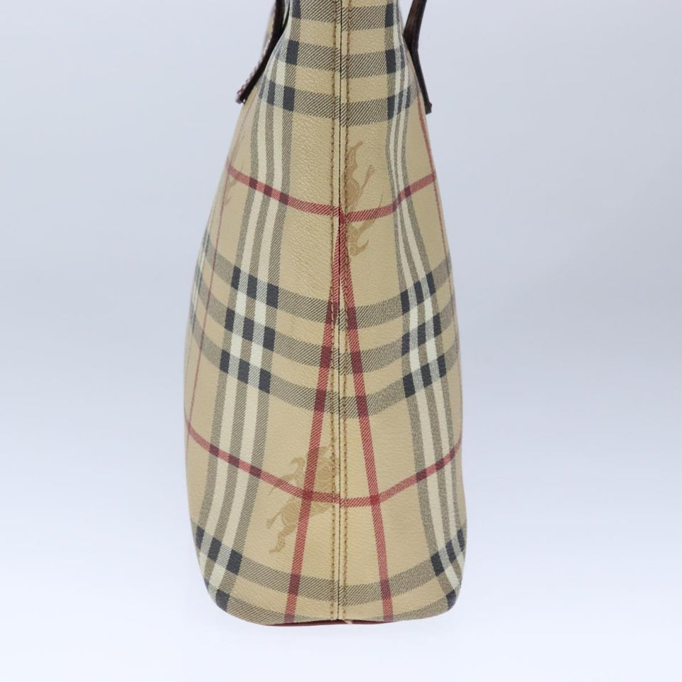 Burberry Nova Check Beige Canvas Tote Bag ( )