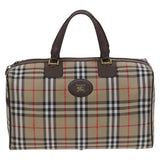 Burberry Nova Check Beige Canvas Travel Bag ( )