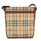 Burberry Nova Check Beige Canvas Shoulder Bag ( )
