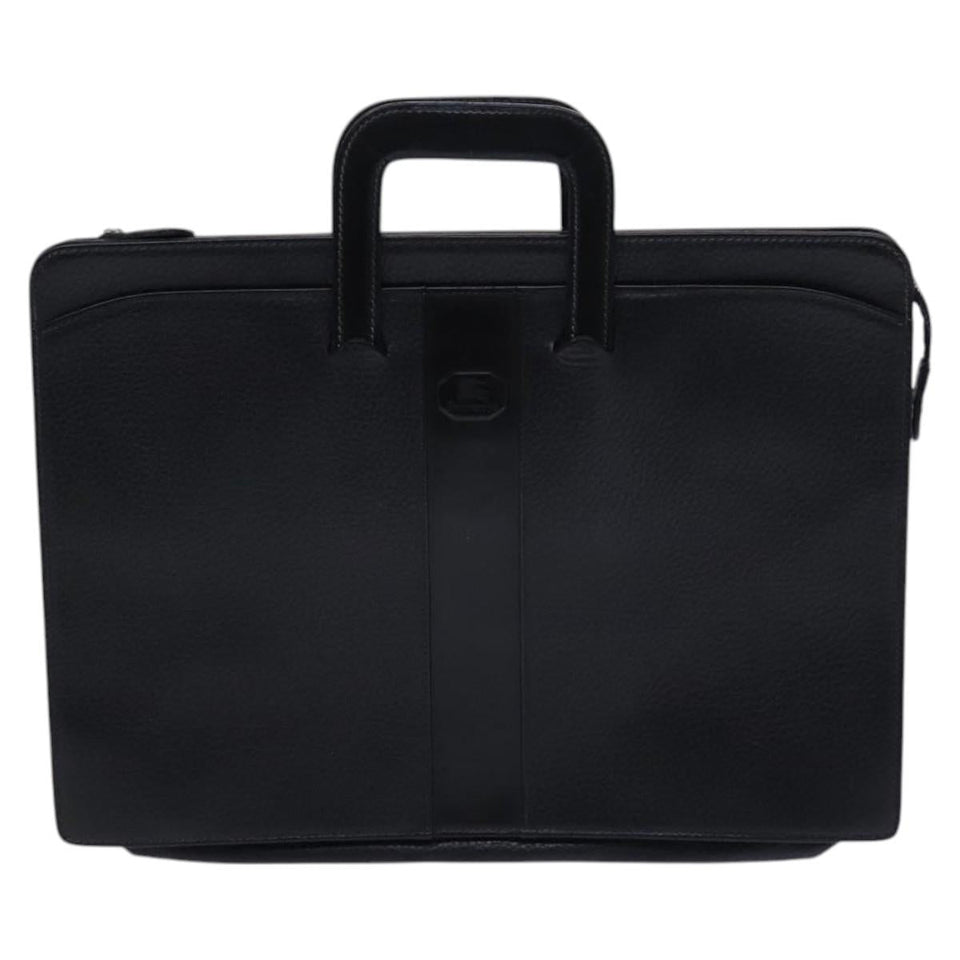 Burberry Black Leather Briefcase Bag ( )