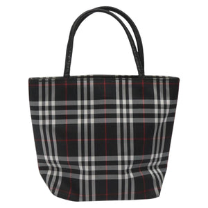 Burberry Nova Check Black Synthetic Handbag ( )