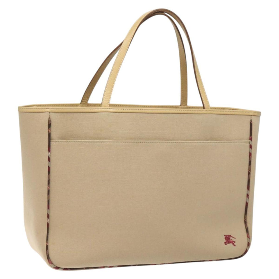 Burberry Blue Label Beige Canvas Tote Bag ( )
