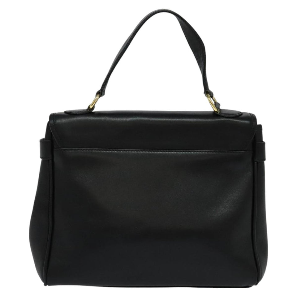 Burberry Black Leather Handbag ( )
