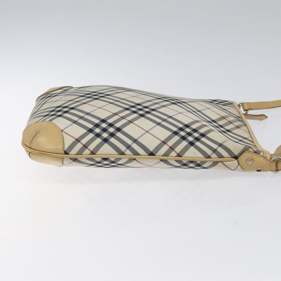 Burberry Nova Check Beige Synthetic Shoulder Bag ( )