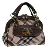 Burberry Blue Label Beige Canvas Handbag ( )