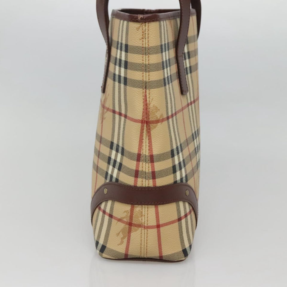 Burberry Nova Check Beige Canvas Tote Bag ( )