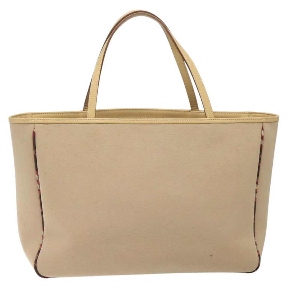 Burberry Blue Label Beige Canvas Tote Bag ( )