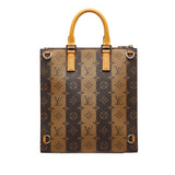 Louis Vuitton x Nigo Monogram Sac Plat Cross Satchel Handbag