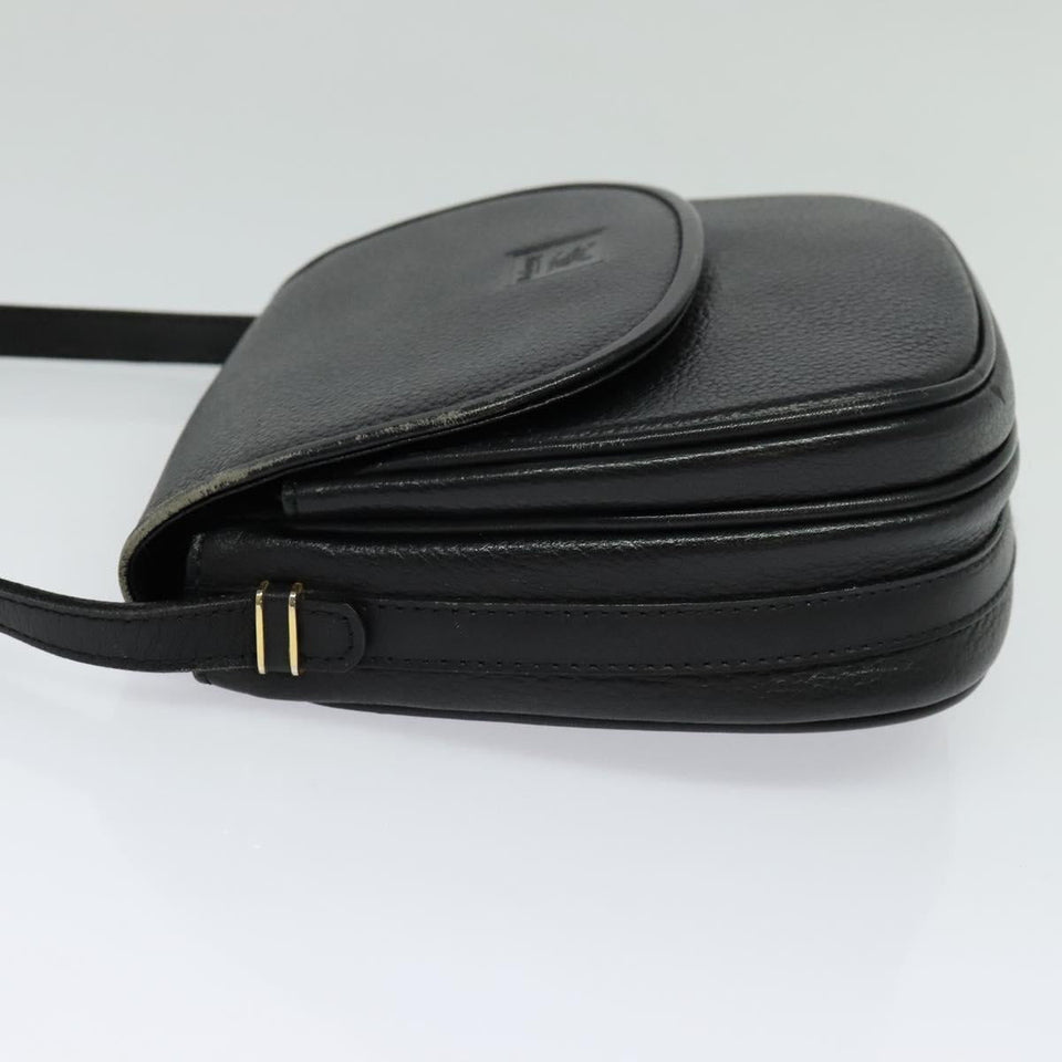 Burberry Black Leather Shoulder Bag ( )