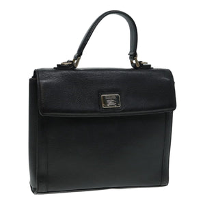 Burberry - Black Leather Handbag ( )