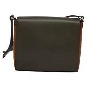 Burberry Brown Leather Shoulder Bag ( )