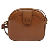 Burberry Brown Leather Shoulder Bag ( )