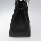 Burberry Nova Check Black Leather Handbag ( )