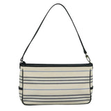 Burberry White Canvas Shoulder Bag ( )