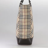 Burberry Nova Check Beige Canvas Handbag ( )
