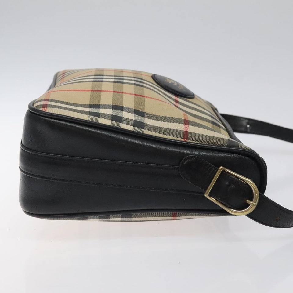 Burberry Nova Check Beige Canvas Shoulder Bag ( )
