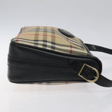Burberry Nova Check Beige Canvas Shoulder Bag ( )