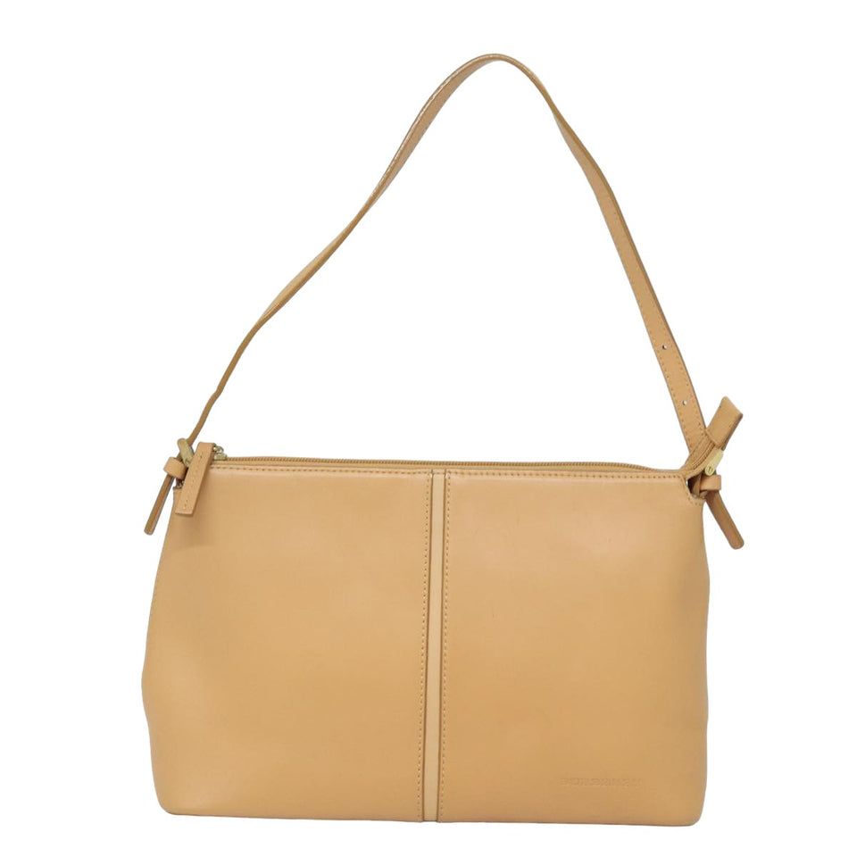 Burberry Nova Check Beige Leather Shoulder Bag ( )