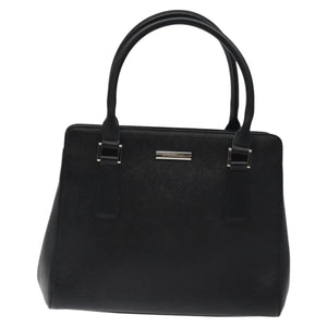 Burberry - Black Leather Handbag ( )