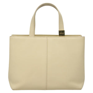 Burberry Nova Check Beige Leather Tote Bag ( )