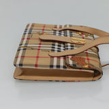 Burberry Nova Check Beige Synthetic Tote Bag ( )