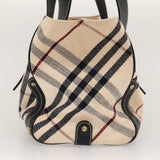 Burberry Blue Label Beige Canvas Tote Bag ( )