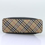 Burberry Blue Label Black Canvas Shoulder Bag ( )