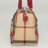 Burberry Supernova Check Beige Canvas Handbag ( )