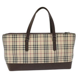 Burberry Nova Check Beige Canvas Tote Bag ( )