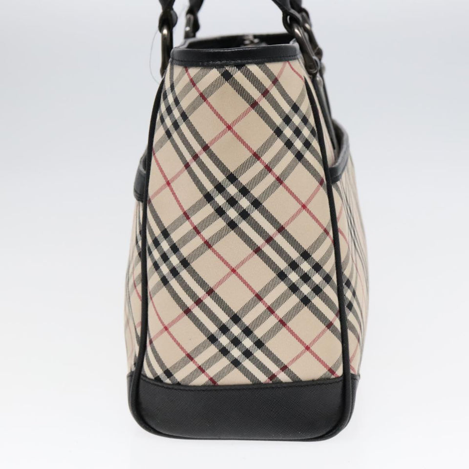 Burberry Nova Check Beige Canvas Handbag ( )