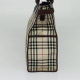Burberry Nova Check Beige Canvas Tote Bag ( )