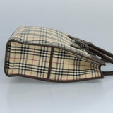 Burberry Nova Check Beige Canvas Tote Bag ( )