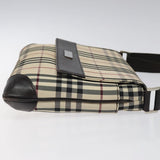 Burberry Nova Check Beige Synthetic Shoulder Bag ( )