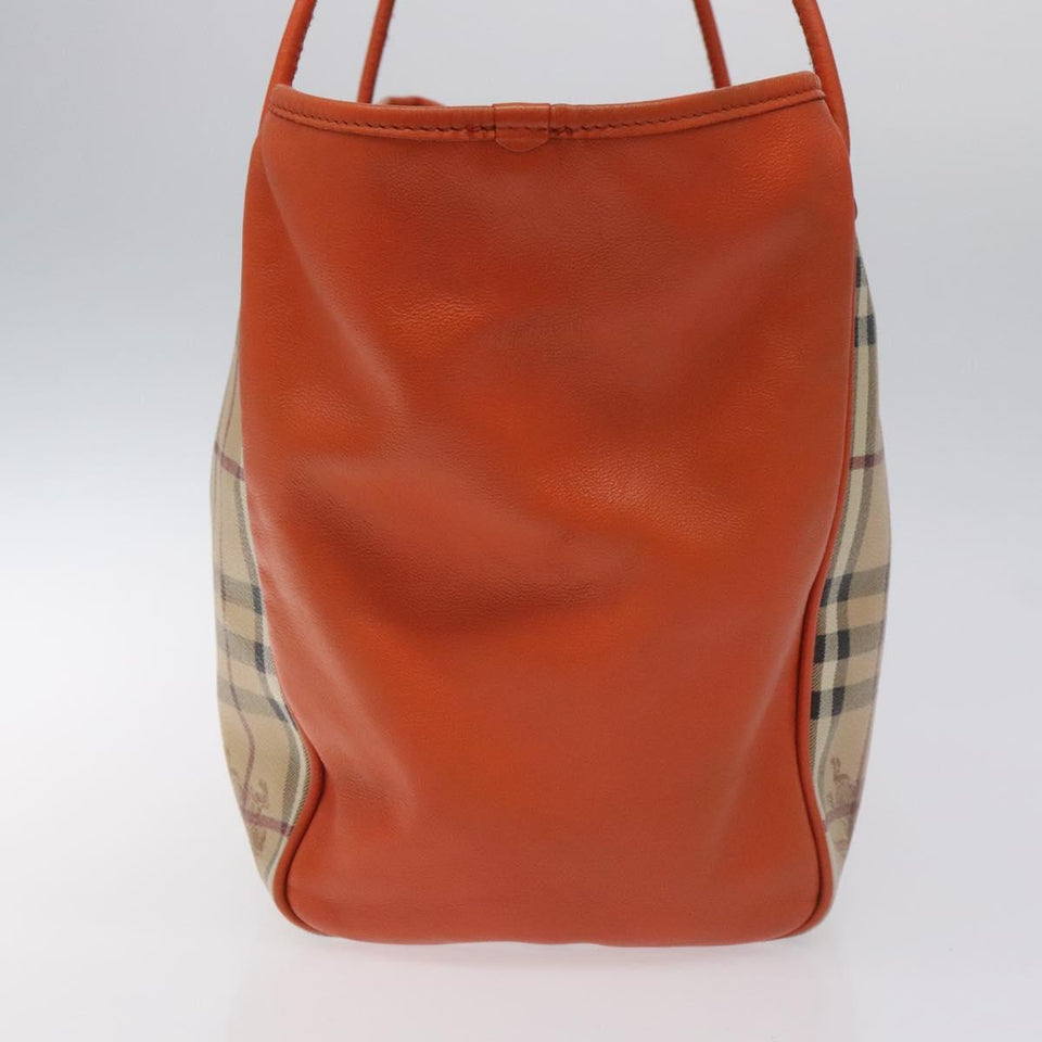 Burberry Nova Check Beige Canvas Tote Bag ( )