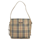 Burberry Blue Label Beige Canvas Shoulder Bag ( )