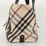 Burberry Blue Label Beige Canvas Tote Bag ( )
