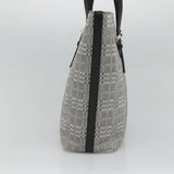 Burberry Nova Check Grey Canvas Shoulder Bag ( )