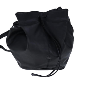 Burberry Black Leather Shoulder Bag ( )