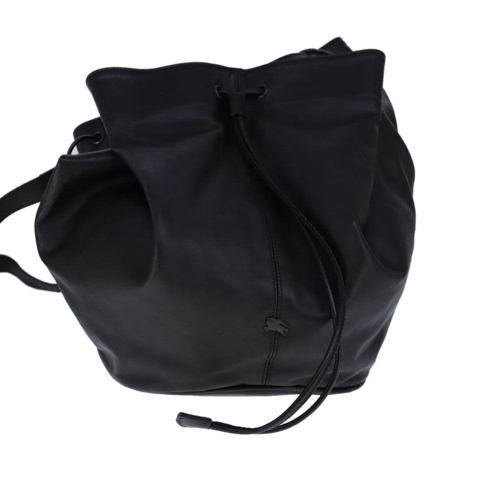 Burberry Black Leather Shoulder Bag ( )