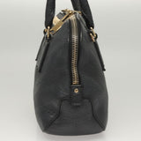 Burberry Orchad Black Leather Handbag ( )