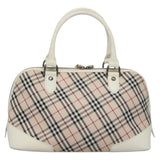 Burberry Nova Check Beige Canvas Handbag ( )