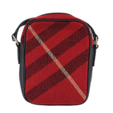Burberry Red Wool Shoulder Bag ( )