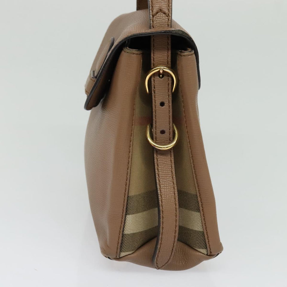 Burberry Brown Leather Handbag ( )