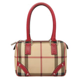 Burberry Supernova Check Beige Canvas Handbag ( )